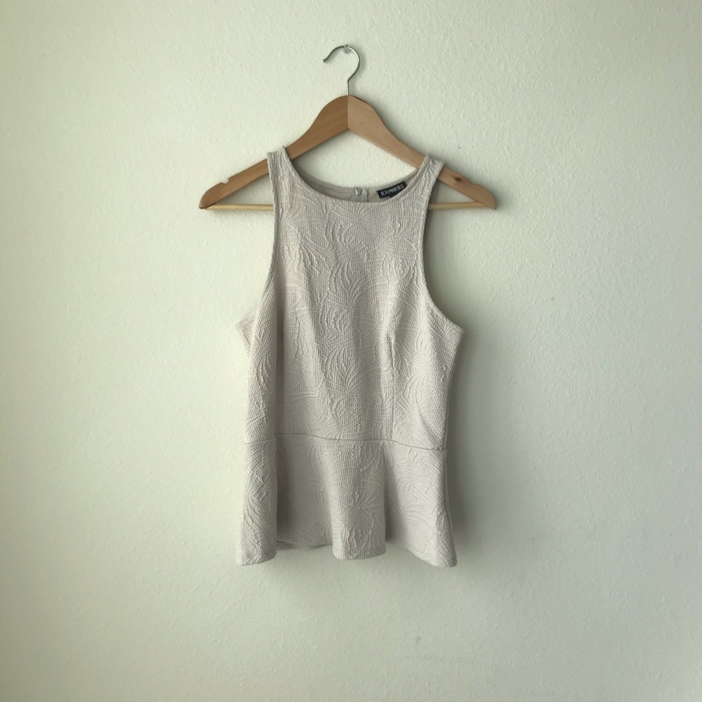 Express peplum top